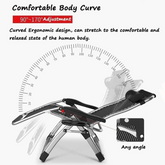 Premium Zero Gravity Sun Loungers | Folding Reclining Garden Chairs for Outdoor Patio, Beach & Camping
